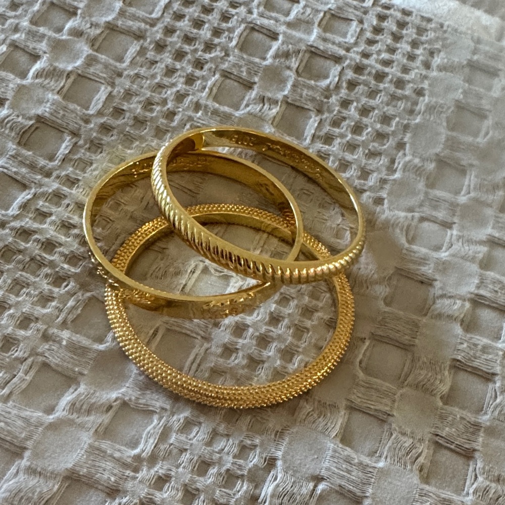 Lilly Pulitzer  Gold-Bangle Set